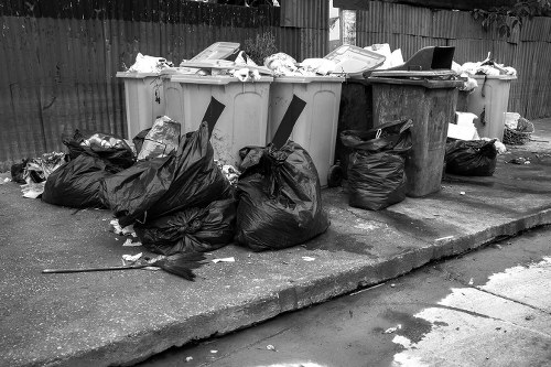 Professional office clearance team at work in Chelsea