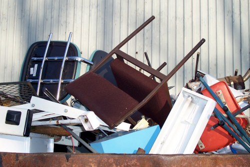 Residents disposing of furniture in Chelsea