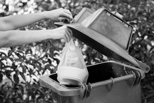 Organizing garage items into categories